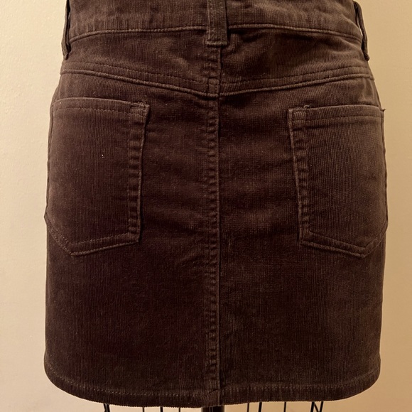 New stretch  corduroy mini skirt - Size 9 - Picture 5 of 5